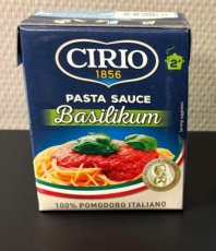 CIRIO - Pasta saus basilikum (390gr)