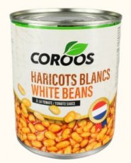 COROOS - Witte bonen in tomatensaus (425ml) COROOS - Witte bonen in tomatensaus (425ml)