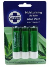 CURALENE - Lippenbalsem aloe vera (3x4,8gr)