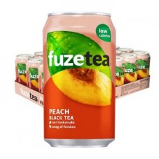 FUZE TEA - Black tea peach (24x33cl)