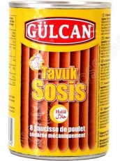 GULCAN - Gevogelte worstjes (HALAL) (8st)