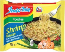 INDOMIE - Instant noodles shrimp (5x70gr)