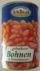 ISKA - Witte bonen in tomatensaus (425ml)