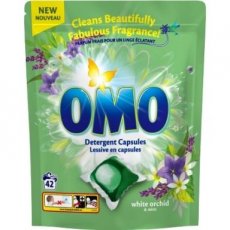 OMO - Wascapsules flowerly white orchid (42st)