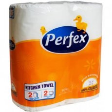 PERFEX - Keukenrol 2laags (2 rollen)