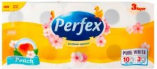 PERFEX - Toiletpapier 3laags peach (10 rollen)