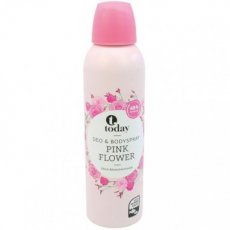TODAY - Deodorant pink flower (200ml) TODAY - Deodorant pink flower (200ml)